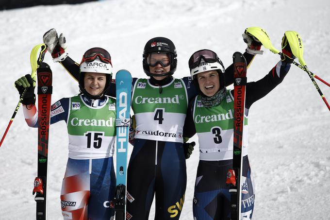 Najboljša trojica slalomske tekme | Foto: Guliverimage