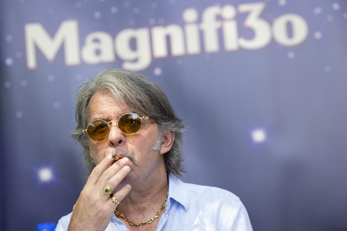 Magnifico - Robert Pešut | Magnificov koncert ob 30-letnici delovanja bo vseeno v Stanežičah, zatrjuje njegov menedžer Igor Arih.  | Foto Bor Slana/STA