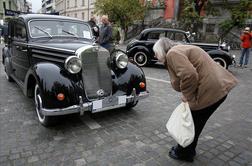 Mercedesovi starodobniki v čast 125. obletnici avtomobilov