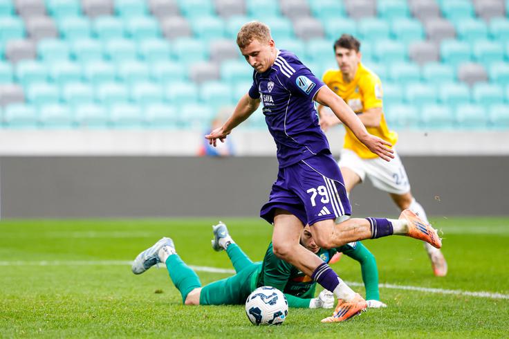 David Pejičić je dočakal prvenec v 1. SNL. | Foto: Aleš Fevžer