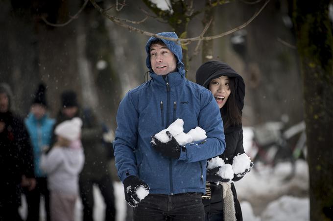 Snežni spopad kepanje | Foto: Ana Kovač