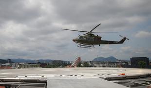 Helikopterji Slovenske vojske februarja 58-krat poleteli na pomoč