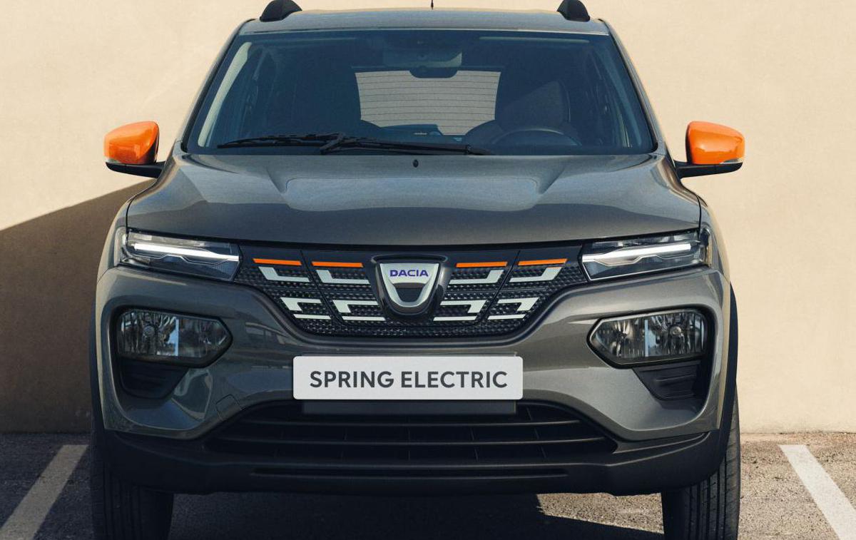 Dacia spring | Prvi električni model Dacie se imenuje spring, ko bo leta 2021 zapeljal v prodajne salone, pa bo postal najcenejši električni avto v Evropi. | Foto Dacia