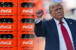 Zaradi Trumpa spremenili Coca-Colo: "Preprosto boljše je!"