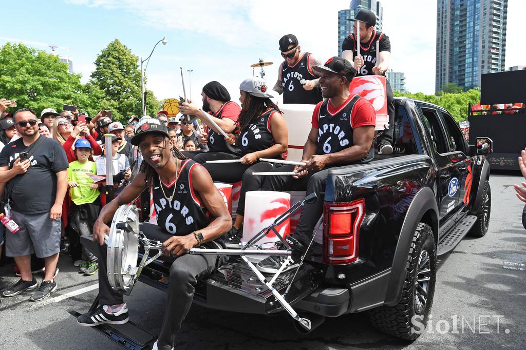 Slavje NBA naslova Toronto Raptors
