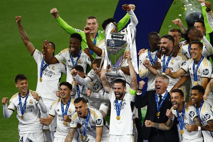 Real bo v prihodnji sezoni branil naslov evropskega in španskega prvaka tudi s pomočjo francoskega superzvezdnika Kyliana Mbappeja. | Foto: Reuters