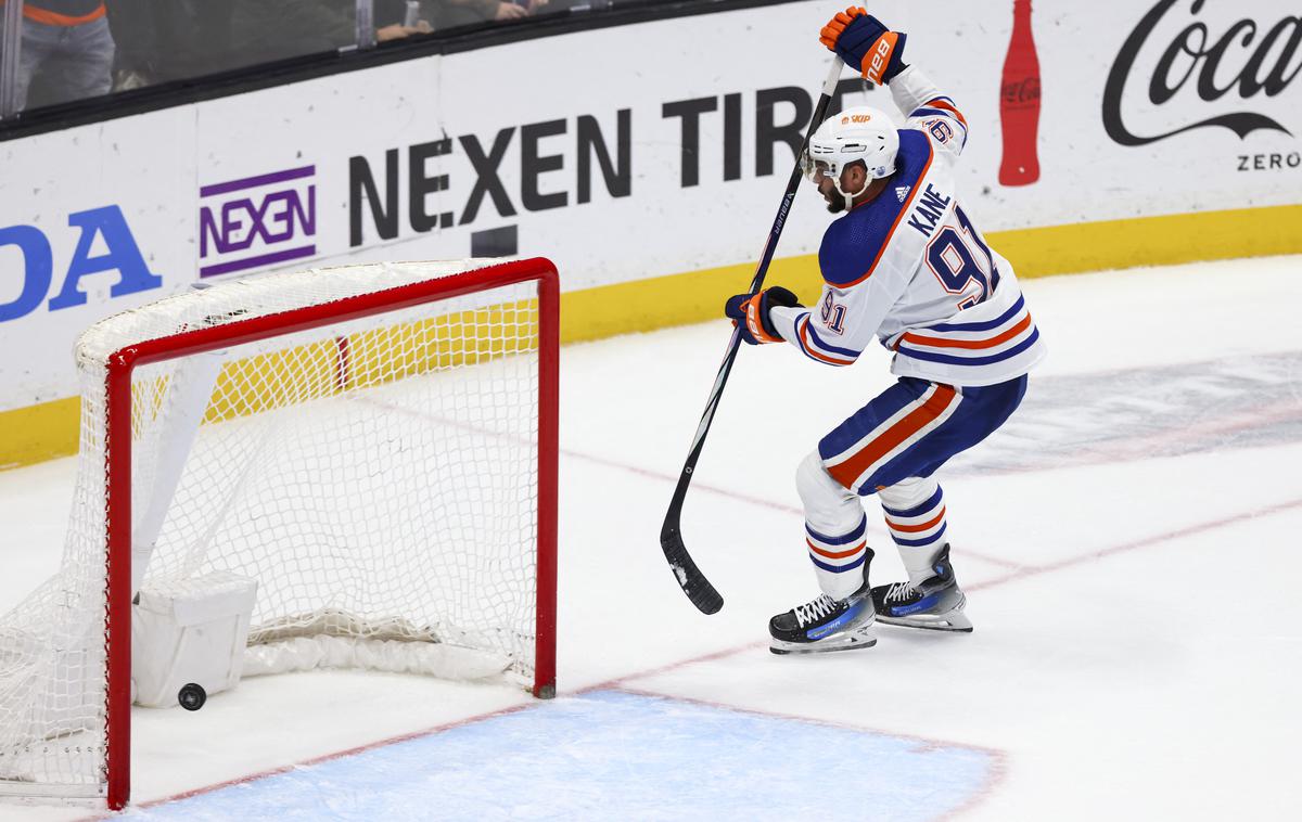 Evander Kane, Edmonton | Evander Kane je k zmagi s 5:3 prispeval tri gole. | Foto Reuters