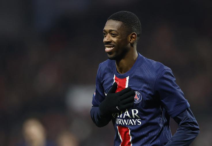 Ousmane Dembele je najboljši strelec francoskega prvenstva. | Foto: Reuters