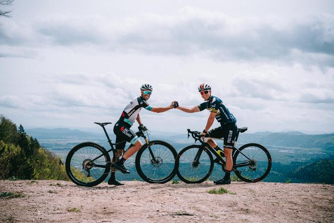 Luka Mezgec in Miha Koncilija poskušata približati svet gorskega kolesarstva najširši množici ljubiteljev kolesarjenja. | Foto: 