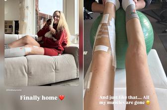 Lindsey Vonn končno doma, a pred njo je dolga pot: Težke resnice ...