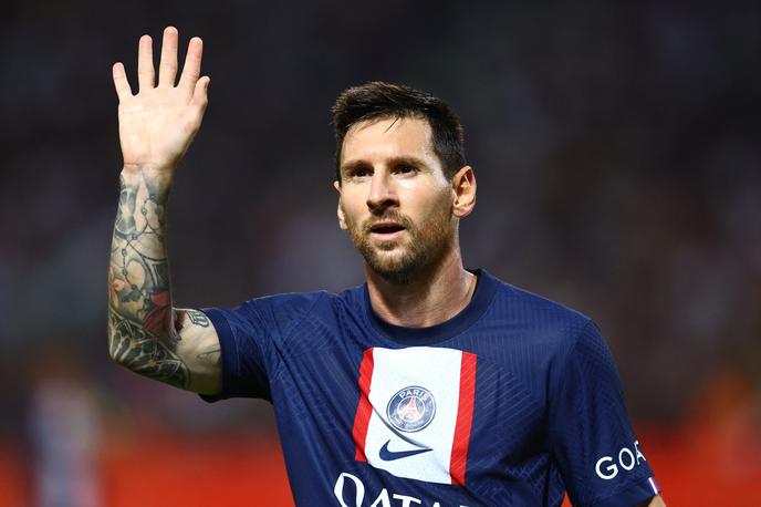 Lionel Messi | Lionel Messi je popeljal PSG v vodstvo z 1:0, podajo je prispeval Neymar. | Foto Reuters
