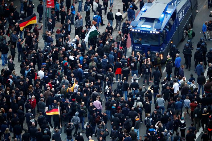Protesti v Chemnitzu | Foto Reuters