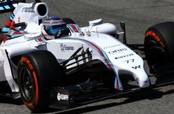 Hamilton v zadnjih sekundah odbil Rosberga, Williams in Lotus hitrejša od Ferrarija