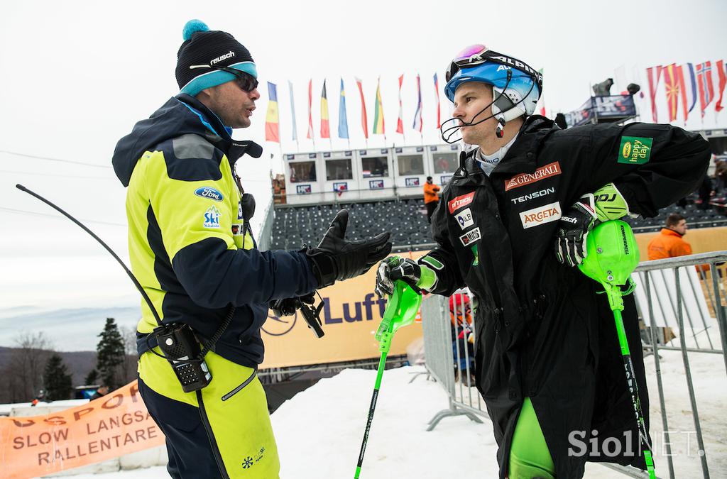 Slijeme moški slalom 2018