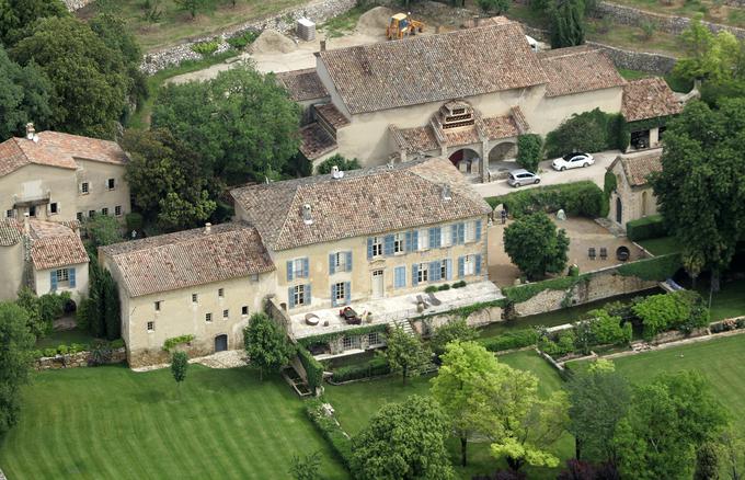 Pitt in Joliejeva sta 1.300 hektarjev veliko posest v južni Franciji kupila leta 2008. | Foto: Guliverimage/AP