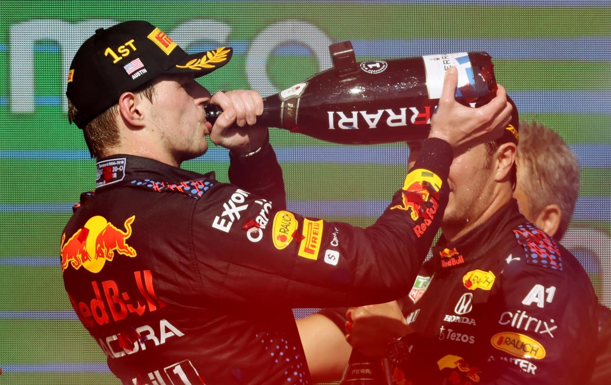 Max Verstappen | Nizozemec Max Verstappen se je v ZDA razveselil osme zmage v karieri. | Foto Reuters