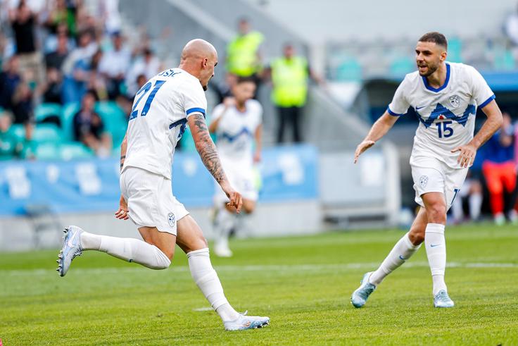 Vanja Drkušić je na 29. nastopu le dočakal reprezentančni strelski prvenec. | Foto: Aleš Fevžer