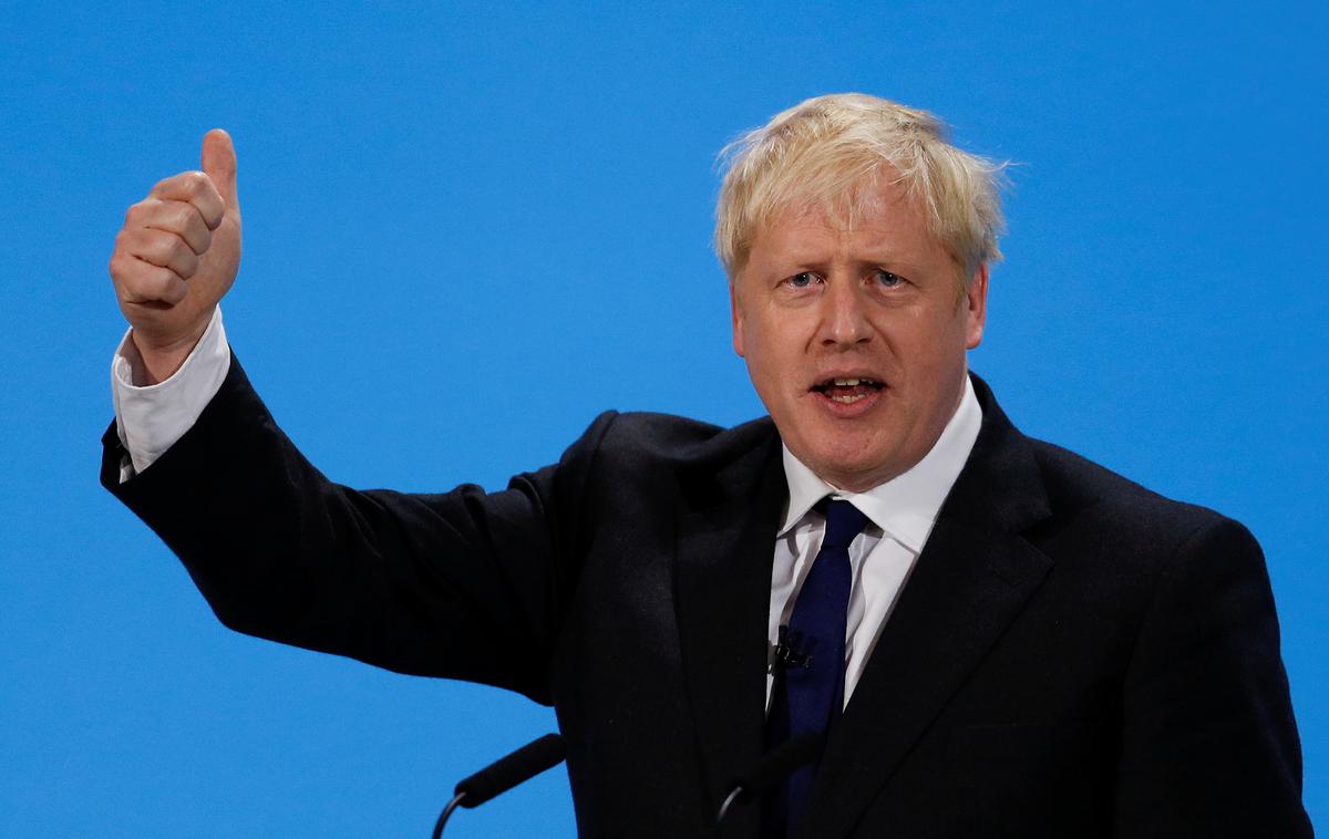Boris Johnson | Britanska vlada naj bi britanskemu parlamentu danes posredovala predlog zakonodaje za implementacijo ločitvenega dogovora z EU. Na fotografiji britanski premier Boris Johnson. | Foto Reuters