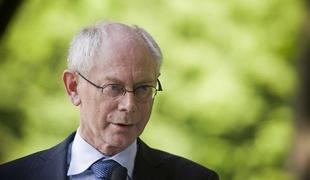 Van Rompuy se ne želi vpletati v slovensko domačo politiko (video)