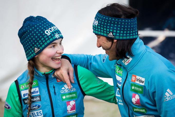 Nika Križnar je bila med dekleti najvišje uvrščena Slovenka. Tekmo na manjši napravi je končala na sedmem mestu. | Foto: Žiga Zupan/Sportida