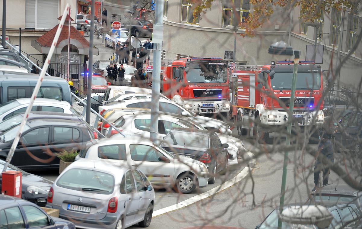 Beograd eksplozija | Na kraju dogodka poteka intervencija. | Foto STA