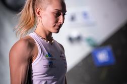 Janja Garnbret v Innsbrucku po rekordni mejnik