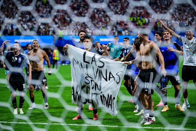 Argentina, Falklandski otoki, SP 2026 | Transparent, ki je razburil javnost. | Foto Guliverimage