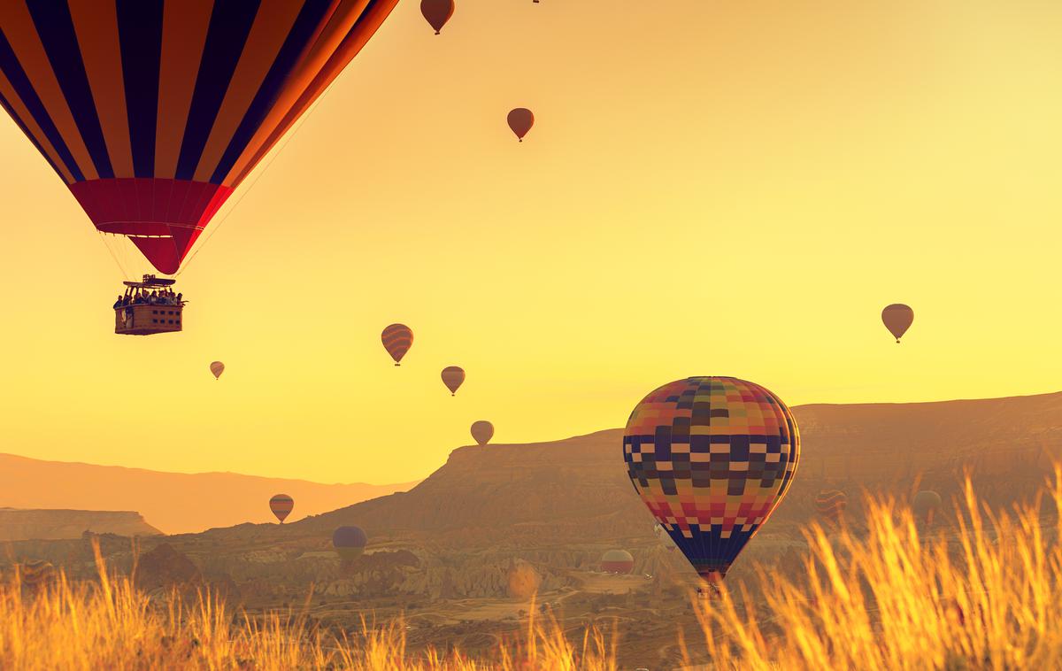 balon letenje potovanje | K sreči nihče od treh oseb v balonu ni bil poškodovan.  | Foto Thinkstock