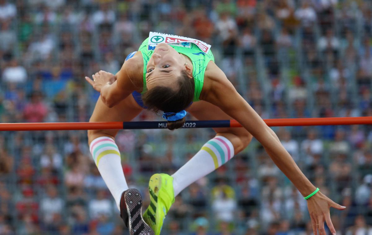 Lia Apostolovski | Lia Apostolovski je v finalu skoka v višino zaključila slovenske nastope evropskega atletskega prvenstva. Zasedla je sedmo mesto. | Foto Reuters