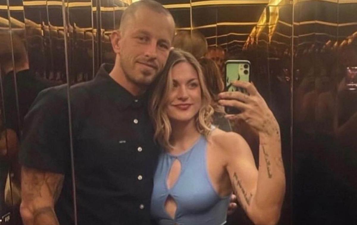 Riley in Frances | Riley Hawk in Frances Bean Cobain sta se poročila pred enim letom, zdaj sta dobila prvega otroka. | Foto Profimedia