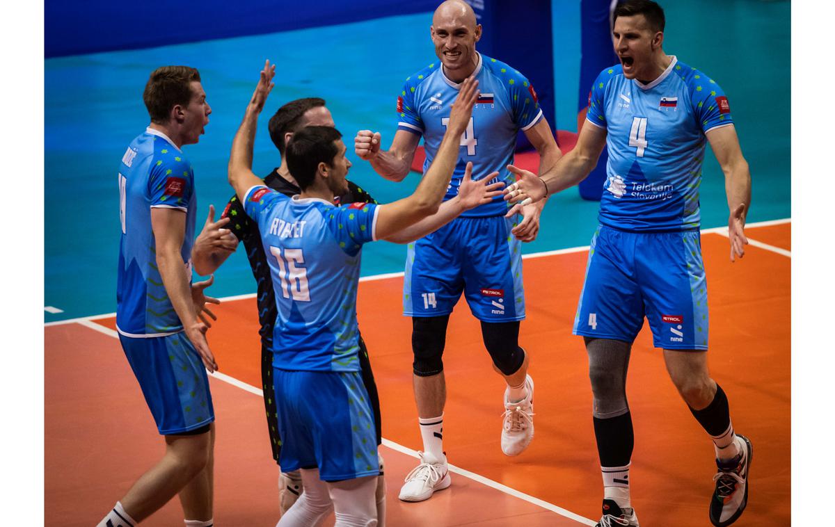 Slovenija Brazilija liga narodov odbojka | Igrali so bolje kot na prvi tekmi in vsaj osvojili en niz. | Foto Volleyballworld