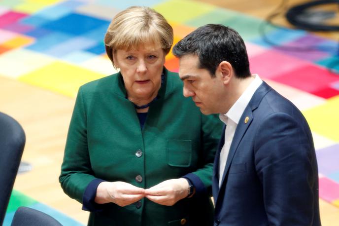 Angela Merkel in Aleksis Cipras | Nemška kanclerka Angela Merkel in grški premier Aleksis Cipras | Foto Reuters