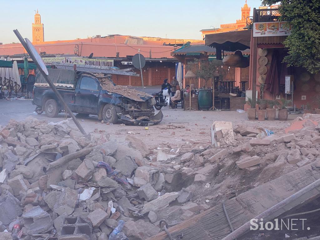 Maroko, potres