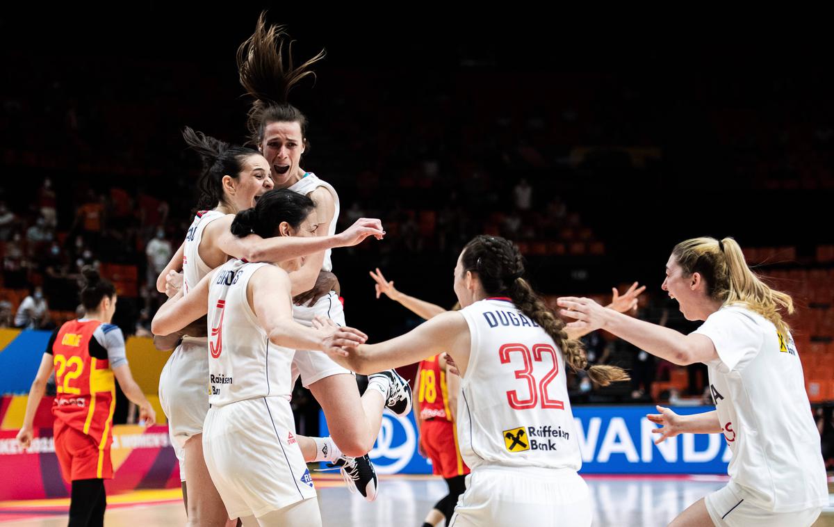 Srbija košarka | Srbske košarkarice so z zmago proti Kitajkam prebila v polfinale olimpijskega turnirja v Tokiu. | Foto Guliverimage