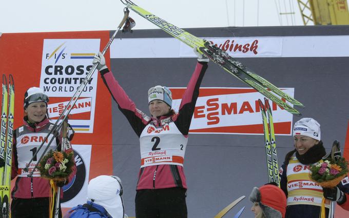 Dvojno slovensko tekaško slavje izpred desetletja. | Foto: Guliverimage/Vladimir Fedorenko
