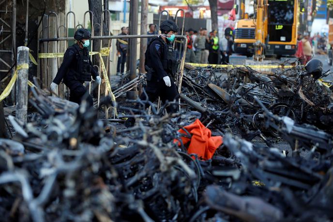 Teroristični napad v Indoneziji | Foto Reuters