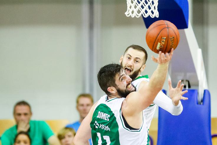 Žiga Dimec je dosegel devet točk. | Foto: Sportida