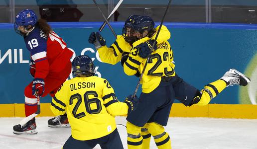 Švedinje kot prve v polfinale