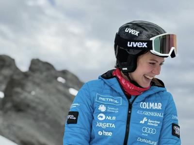 Andreja Slokar po poškodbi znova smuča