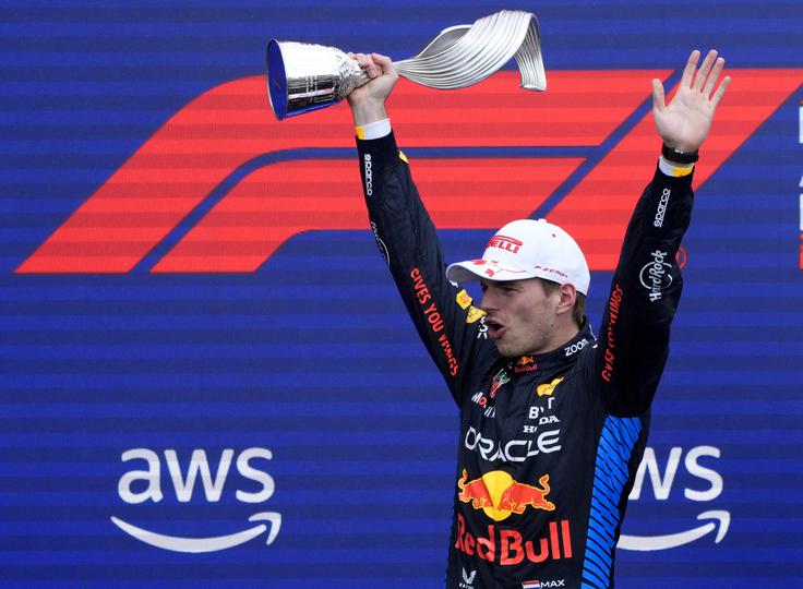 Zmag je Max Verstappen že več kot navajen. | Foto: Reuters