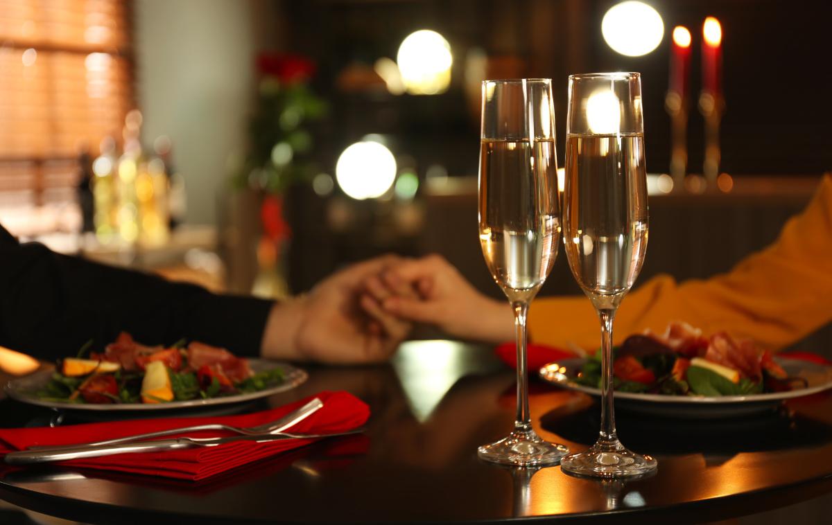 Romantična večerja | Foto Shutterstock