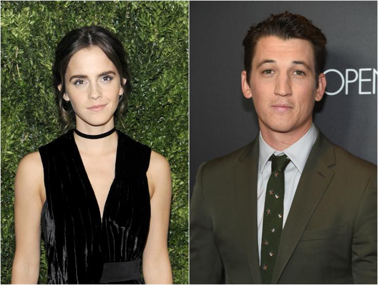 Za vlogi Mie in Sebastiana so najprej "snubili" Emmo Watson in Milesa Tellerja. | Foto: Getty Images