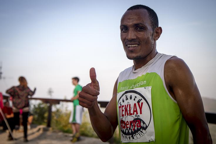 Rekord je jeseni leta 2013 postavil eritrejski tekač. Pogoji so bili takrat veliko boljši kot februarja, ko je bil že tradicionalno na sporedu Rekord Šmarne gore. | Foto: Peter Kastelic