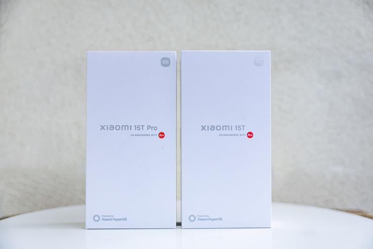 Prodajna zavojčka obeh pametnih telefonov v družini Xiaomi 15T | Foto: Ana Kovač