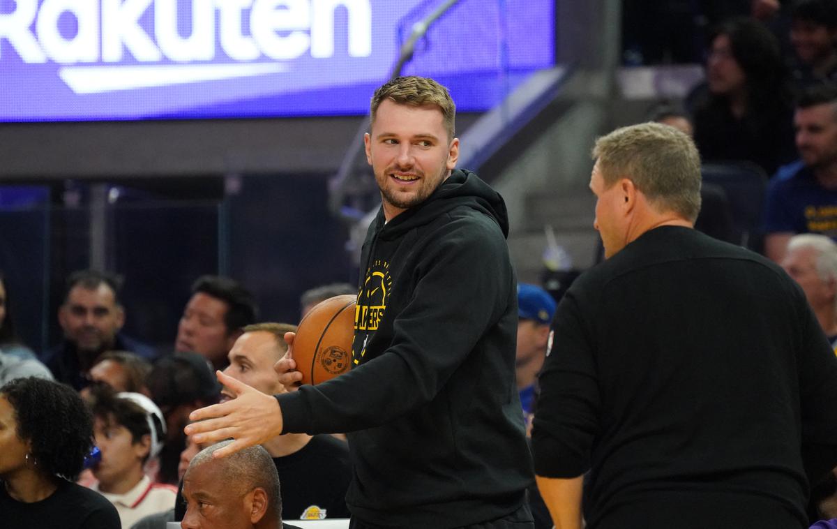 Luka Dončić | Luka Dončić se v Los Angelesu počuti vse bolje in bolje. | Foto Reuters