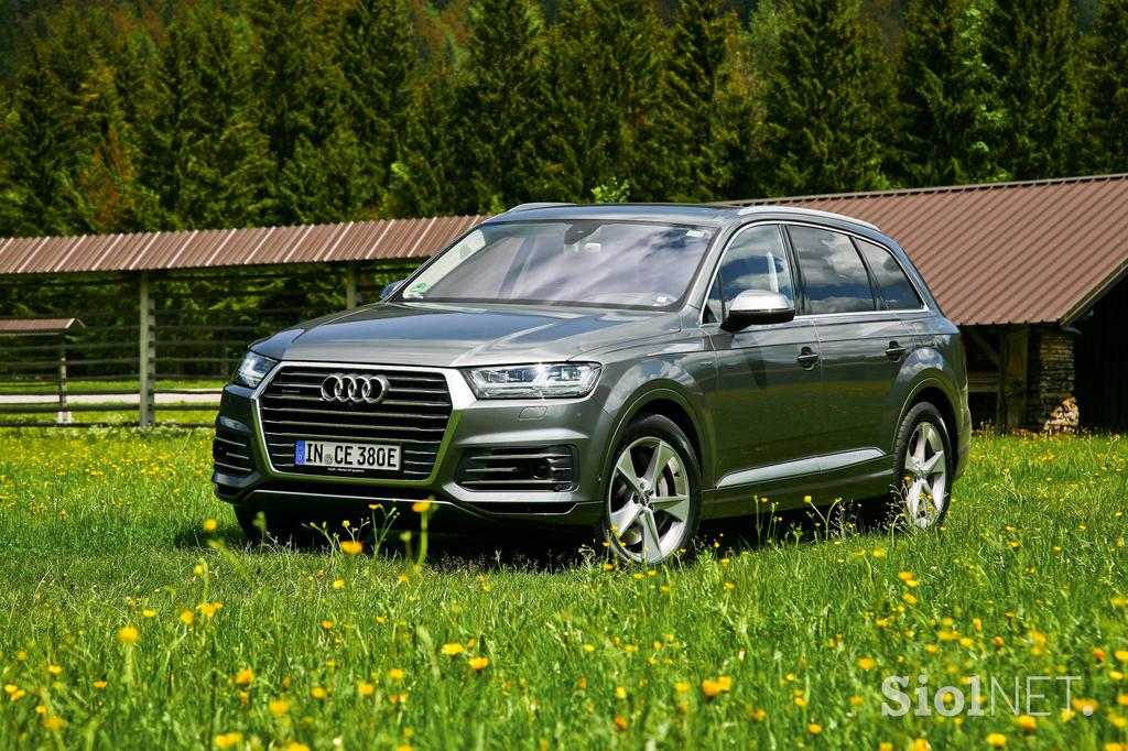 Audi Q7 e-tron - domača predstavitev nove različice