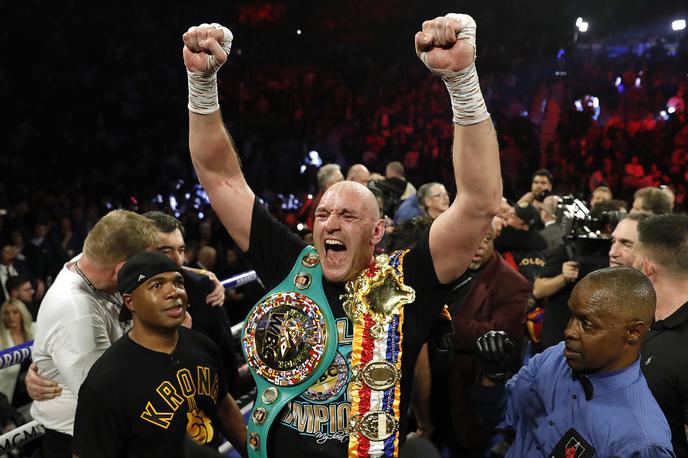 Deontay Wilder Tyson Fury | Tyson Fury je znova na boksarskem prestolu. | Foto Reuters