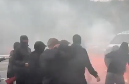 Z vodnimi topovi odgovorili nasilnim protestnikom #video