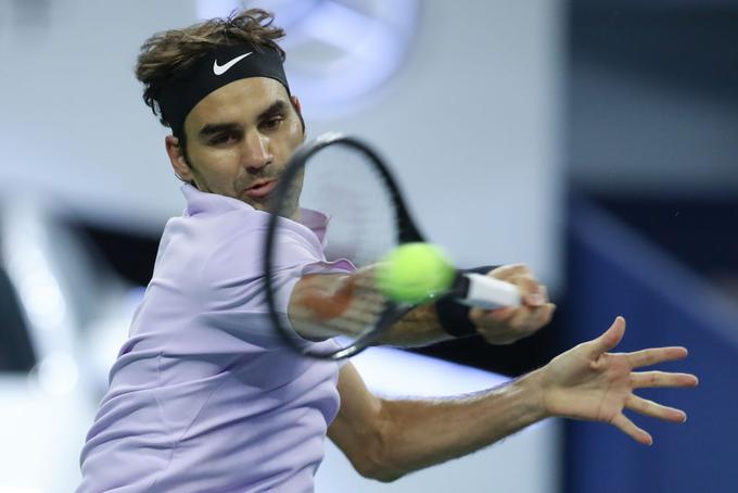Roger Federer bo v četrtfinalu igral proti Francozu Richardu Gasquetu. | Foto: Guliverimage/Getty Images