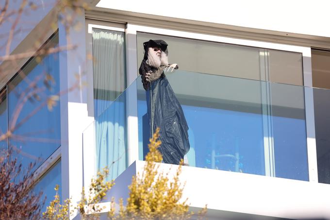 Shakira je na balkon svoje hiše postavila lutko čarovnice, ki gleda proti hiši njene nekdanje tašče. | Foto: Profimedia